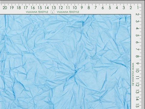 Жатка небесно голубого цвета из полиэстера и хлопка