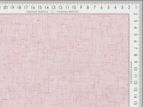 Имитация льна AWARD из хлопка тенсель - красный