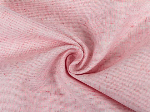 Имитация льна AWARD из хлопка тенсель - красный