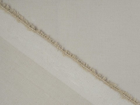 Светло-бежевая ткань из хлопка полиэстера и лайкры