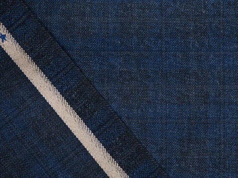 Ткань MILAN CHK PAL-D53 C001(blue-grey)