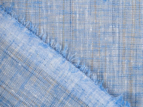 Ткань BELFAST LINEN MEL-C001(blue)