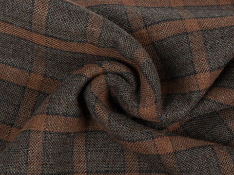 Ткань TWEED LIFE CHK-D03 C001(tan-olive)