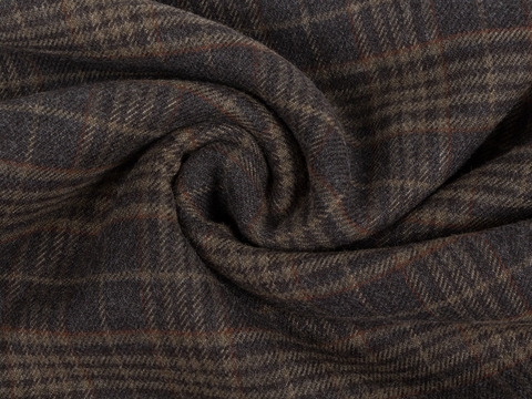 Ткань TWEED LIFE CHK-D04 C001(brown-tan)