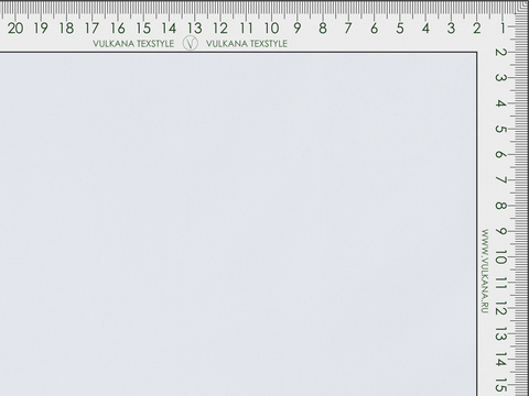 Белый поплин из хлопка и полиэстера