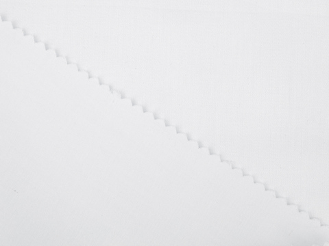 Сатин КРОМПТОН из хлопка - белый