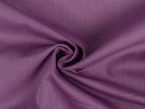 Фиолетовая ткань добби из хлопка и полиэстера