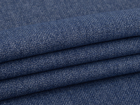 Имитация джинсы ЛЮНЕКС из поливискозы - индиго