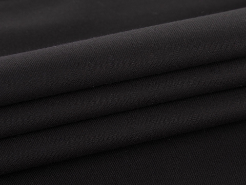 Костюмная поливискоза ТОКИО - черный