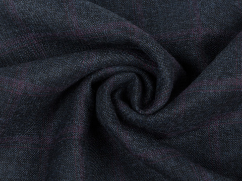 Ткань MILAN CHK-D54 C002(grey-wine)