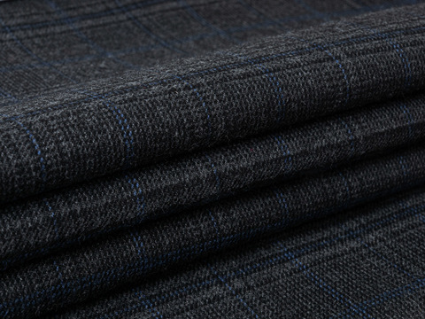 Ткань MILAN CHK-D57 C001(grey-blue)