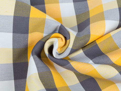 Ткань PETER PRO CHK-D01 C001(grey-yellow)
