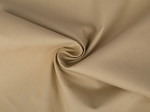 Твил МИССАЙЛ из хлопка - светло-бежевый