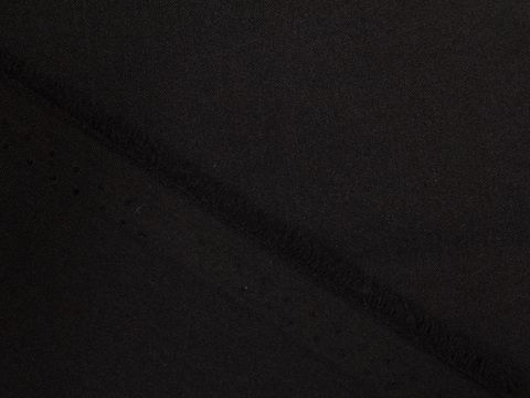 Поплин БЛЭКБЕРРИ из поливискозы - черный