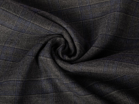 Ткань MILAN CHK-D14 C001(grey-blue)