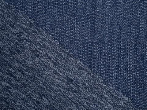 Имитация джинсы ЛЮНЕКС из поливискозы - индиго