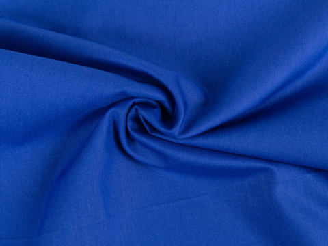 Поплин СУПЕР БОНД СИА из поликоттона - электрик-голубой