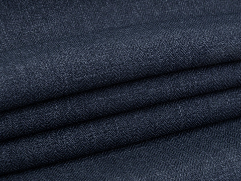 Серая костюмная ткань из полиэстера и вискозы