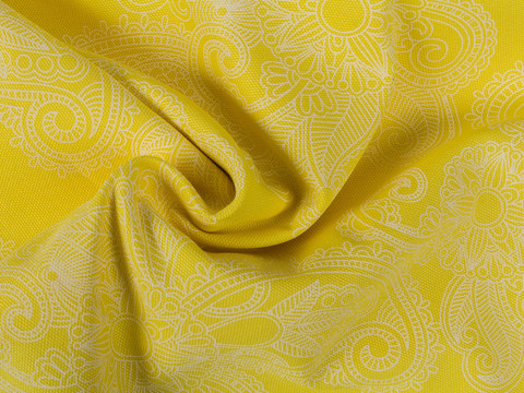 КАНВАС из хлопка - желтый