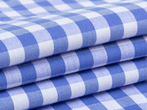 Ткань UNICHECK LYC-D03 C001(blue)