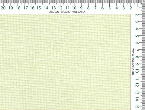 Имитация льна ВИВА из поликоттона - зеленый