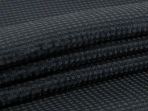 Курточная влагонепроницаемая ткань чёрно-оливкового цвета из полиэстера