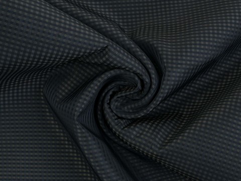 Курточная влагонепроницаемая ткань чёрно-оливкового цвета из полиэстера