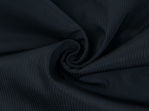 Курточная влагонепроницаемая ткань чёрного цвета из полиэстера