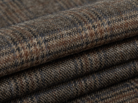 Ткань TWEED LIFE CHK-C001(brown)
