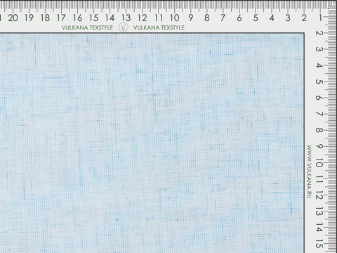 Имитация льна AWARD из хлопка тенсель - бирюзовый