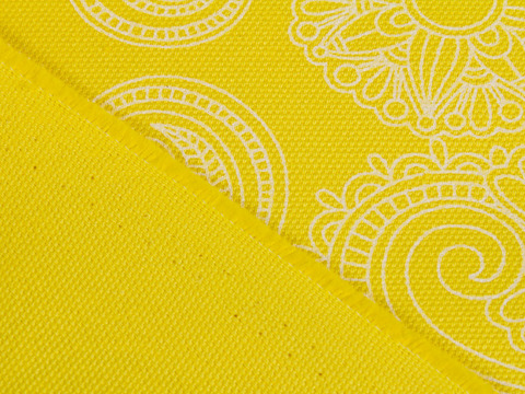 КАНВАС из хлопка - желтый