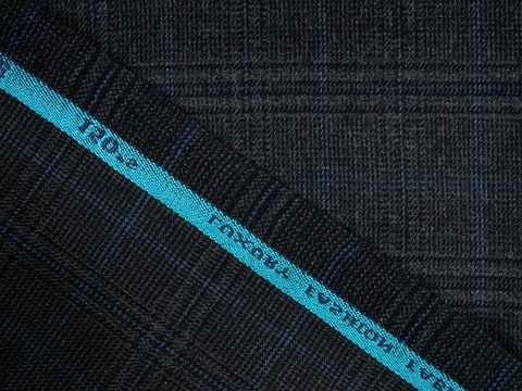 Ткань MILAN CHK-D57 C001(grey-blue)