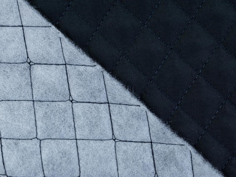 Ткань XKS RHOMBSML BND-C001(dark navy)