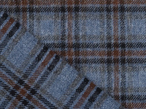 Ткань AZURE CHK-C001(sky blue)