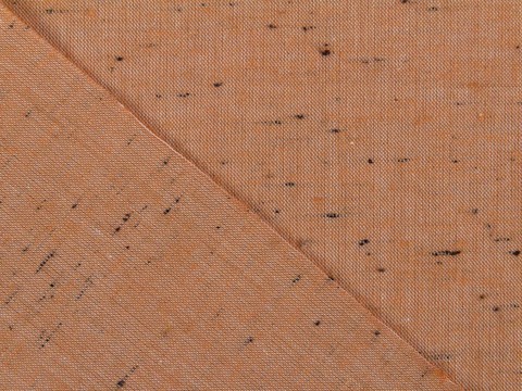 Ткань кирпичного цвета из хлопка