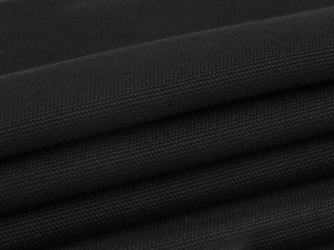 Ткань CANVAS HEAVY PLN-BLACK C001