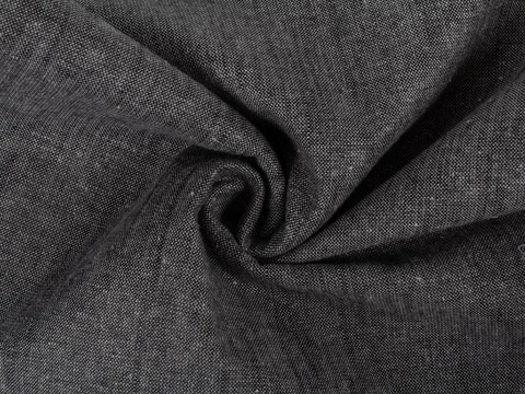 Ткань JACK LINEN MEL-C003(black)