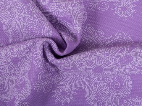 КАНВАС из хлопка - сиреневый