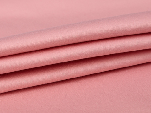 Сатин стрейч ОРИГАМИ из поликоттона - розовый