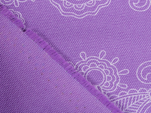 КАНВАС из хлопка - сиреневый