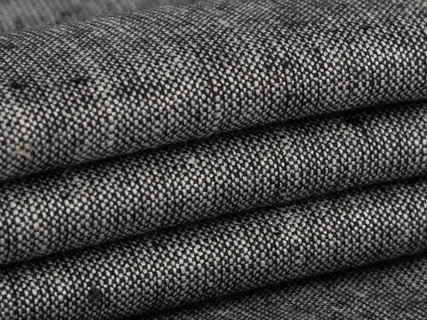 Ткань ROYAL LINEN MEL-C001(black)