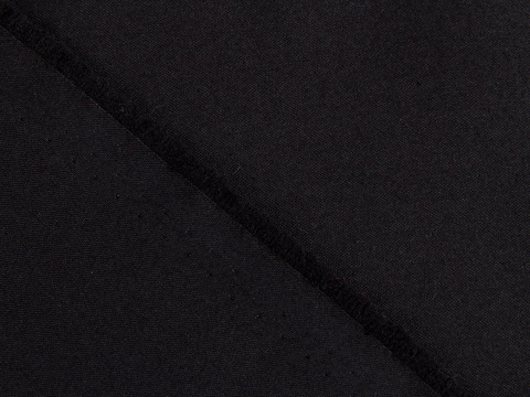 Поплин ЛАКИ СЕВЕН из поливискозы - черный