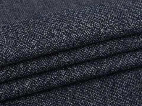 Имитация джинсы ЛЮНЕКС из поливискозы - темно-синий