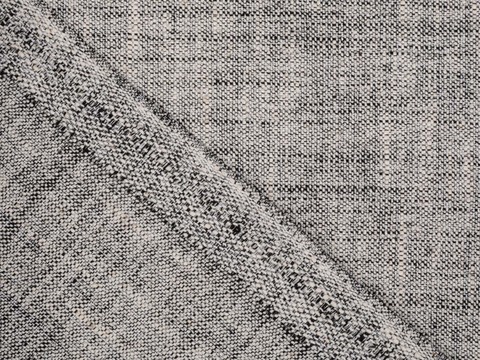 Имитация льна ЛИНЕН БЛЭНК из поливискозы с добавлением хлопка - серый