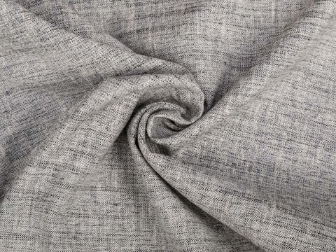 Имитация льна ЛИНЕН БЛЭНК из поливискозы с добавлением хлопка - серый