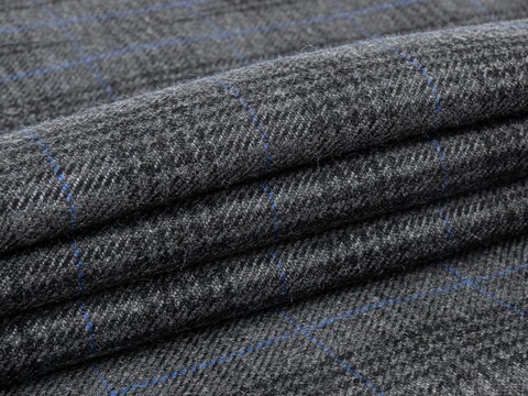 Ткань TWEED LIFE CHK-D44 C001(grey-black)