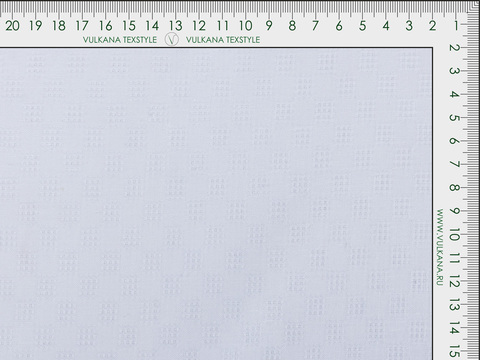 Имитация льна ЛИНЕН ЛЕЙСЭЗ из поликоттона - белый