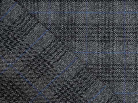 Ткань TWEED LIFE CHK-D44 C001(grey-black)