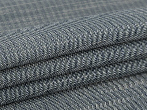 Меланж под лен КЭП из поликоттона - серый