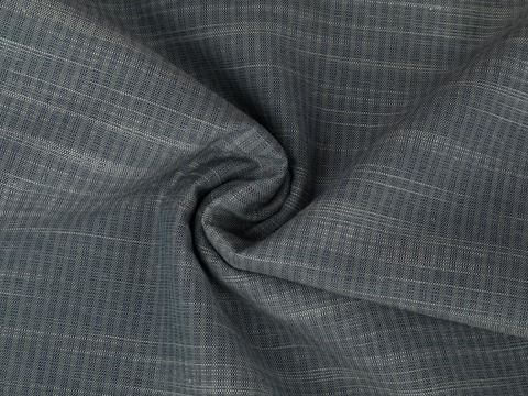 Меланж под лен КЭП из поликоттона - серый